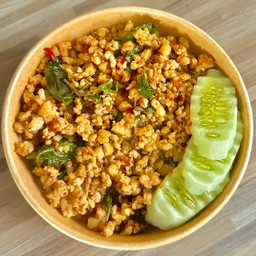 ข้าวกะเพราหมูสับ