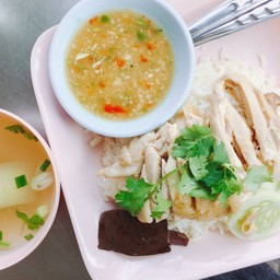 ข้าวมันไก่ต้ม ธรรมดา