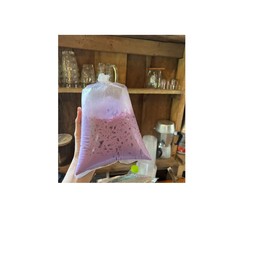 นมเผือกถุงกระดาษ