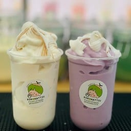 มะพร้าวปั่น&เครปไส้แตก