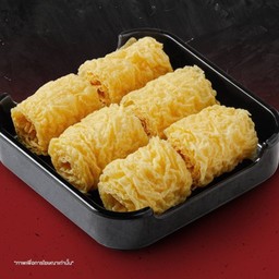 ฟองเต้าหู้ม้วนทอด