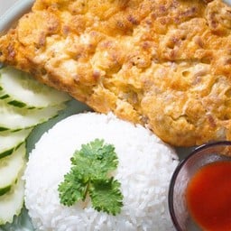 ข้าวไข่เจียวหมูสับ