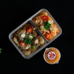 กุ้ง&ม่อนดองซีอิ๊วเกาหลี