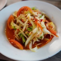 Spicy Green Papaya Salad