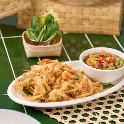 ส้มตำทอด (ตำไทย)