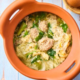 แกงจืดวุ้นเส้นหมูสับ