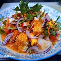 ยำไข่ดาว