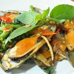 ผัดฉ่าหอยนิวซีแลนด์