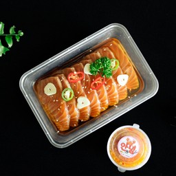 แซลม่อนดองซีอิ๊วเกาหลี