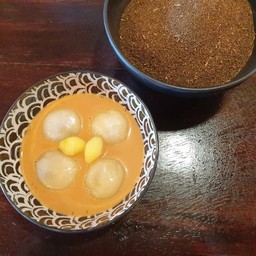 บัวลอยขาไทยนมสด ฟินลื้มมมมม