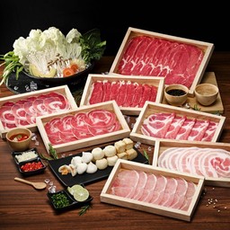 ชุดปาตี้ หมู+เนื้อ แถมฟรี สันนอก 1 ถาด