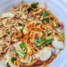 ยำหอยนางรมพริกเผา