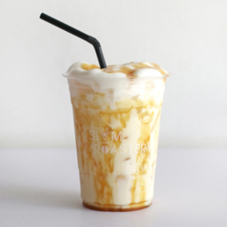 นมสด คาราเมล เย็น