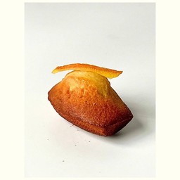 Madeleine vanilla cake