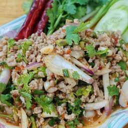 ลาบแซ่บซี๊ดด - กับข้าว