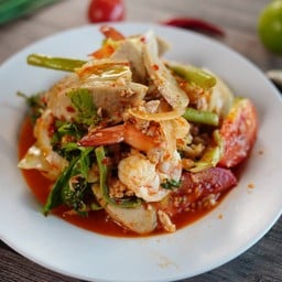 Mixed Salad (Vietnamese Sausage, Minced Pork, Shrimp, Imitation Crab)