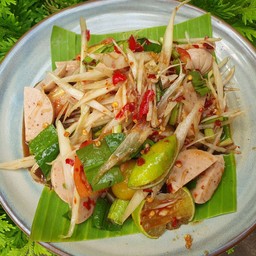 ตำหมูยอ