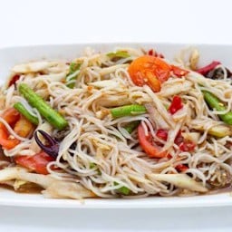 ตำซั่ว - ปูปลาร้า