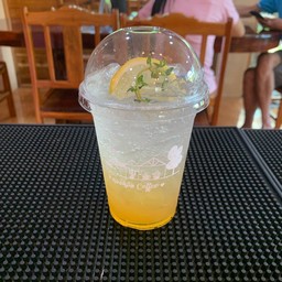 น้ำผึ้งมะนาวโซดา เย็น