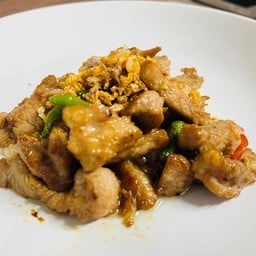 หมูทอดพริกสด