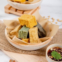 [อร่อยซ่ากับโค้ก] เต้าหู้ถั่วเหลือง Size M +  โค้ก ไม่มีน้ำตาล (กระป๋อง)