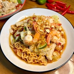 ตำมาม่าลาว (กุ้ง+หมูยอ) ขายดี!!!