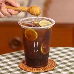 Iced Honey Lemon Americano