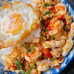 ข้าวกระเพราทะเล