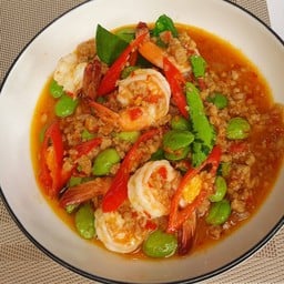 สะตอผัดกะปิกุ้ง