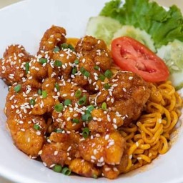 มาม่าเกาหลี ไก่ป๊อบ