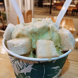 ปังเย็น ชาเขียว