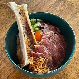 ข้าวผัดมันเนื้อ+เนื้อวากิวพรีเมียม