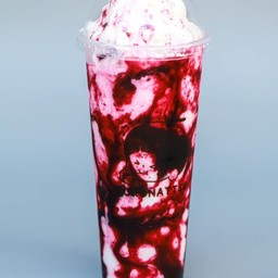 น้ำมะพร้าวน้ำหอมปั่นร้าดซอสบลูเบอร์รีี