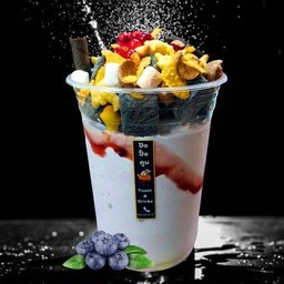 ปังเย็นชาโคนมบลูเบอร์รี่