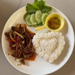 ข้าวผัดพริกเผา