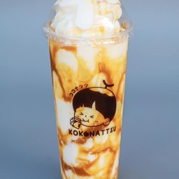 น้ำมะพร้าวน้ำหอมราดน้ำผึ้งแท้ปั่น