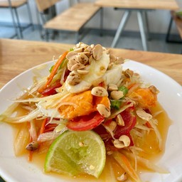 ตำไทยไข่เค็ม