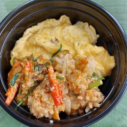 ข้าวไข่ข้นผัดผงกะหรี่