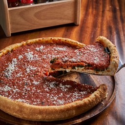 Spinach - Chicago Style Deep Dish Pizza