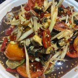 ตำ2หอย หอยเชอร์รี่กับหอยแครง