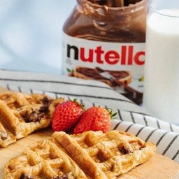 Croffle Nutella Strawberry