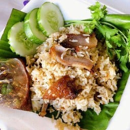 ข้าวคอหมูย่างจิ้มแจ่ว LM