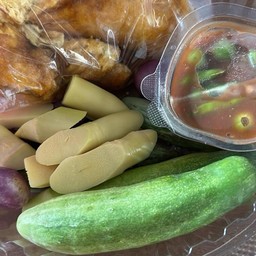 น้ำพริกกะปิ + ไข่เจียว