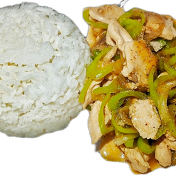ข้าวผัดพริกหยวก