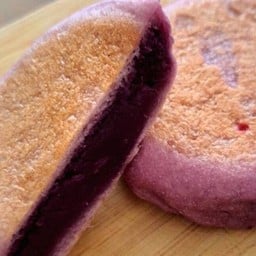 5 ชิ้น #เย็น#  ไส้มันม่วง (เซาปิ่งมันม่วง) Purple Sweet Potato