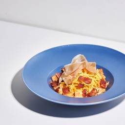 Carbonara Pasta + 1 Free Drink