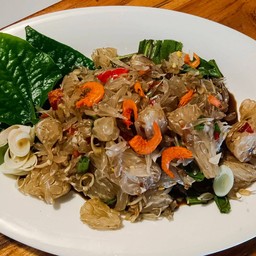 ตำส้มโอใส่น้ำปู