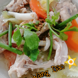 แกงจืดโครงไก่ผักกาดขาว