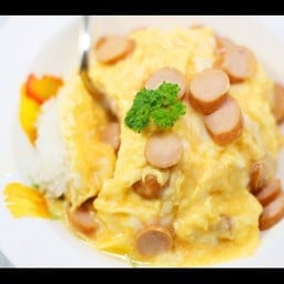 ข้าวไข่ข้นหน้า@ฮอดดอก