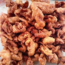 หนังไก่ทอดกรอบ